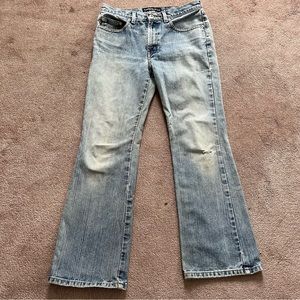 Vintage Express Jeans Women’s Low Rise Flare Jeans Size 5/6 Short